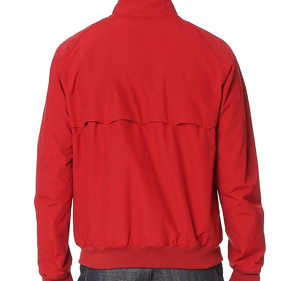 Red Barracutta G9 Harrington Jacket - Picture 4 of 5